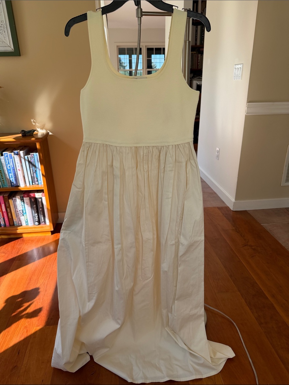 Nordstrom Cream Tank-Style Maxi Dress